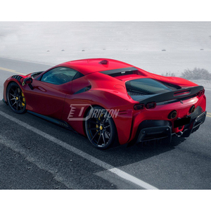 สปอยเลอร์หลังคาคาร์บอนไฟเบอร์แบบแห้ง SF90 Novi OEM สำหรับ Ferrari SF90 Stradale อะไหล่คุณภาพสูงจากโรงงาน - Product Image 2