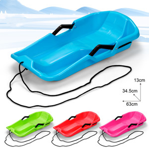 Traîneau de Noël en plastique de <span class=keywords><strong>grande</strong></span> taille de 90cm avec frein pour enfants - Product Image 4