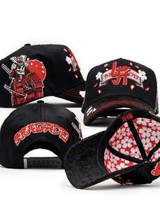En stock Casquettes de baseball sportives 5 panneaux en daim de créateur Dandi Cap Rude Awakening Gorras 31 Hats X Rude Awakening Caps Lalala - Product Image 3