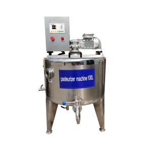 Pasteurizador de leche de 500 litros Máquina de pasteurización de leche pequeña Pasteurizador de leche de ternero - Product Image 1