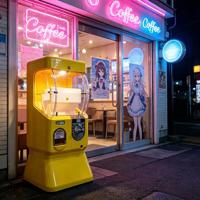 Distributeur de capsules à monnayeur à couche unique pour jouets Gacha, usage commercial