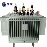 Transformateur immergé dans l'huile à enroulement en cuivre pur triphasé IEC 60076, 11 kV, 13,2 kV, 63 kVA, 100 kVA, 200 kVA, 315 kVA, 630 kVA - Prix de gros