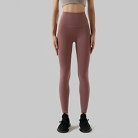 Leggings de yoga taille haute nude, effet push-up fessier, sans traces visibles, pour le sport, la gym et le fitness, vente en gros