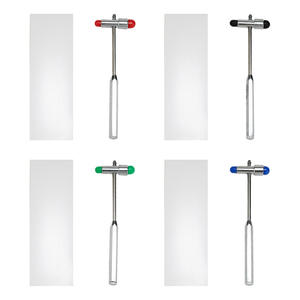 Martillo <span class=keywords><strong>de</strong></span> Diagnóstico Multifuncional <span class=keywords><strong>de</strong></span> Metal con Cepillo y Regla, Certificado CE, para Examen Neurológico Sensorial Completo - Product Image 6