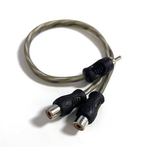 male to dual RCA female <b>cable</b>, loss, low noise, used for stereo audio connection - Product Image 2