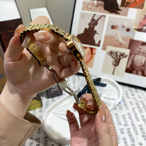 스카티 9602 우아한 쉘 다이얼 방수 사용자 정의 스테인레스 스틸 여성 석영 손목 시계 - Product Image 6