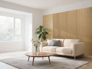 Panel de Pared de PVC de Alta Calidad <span class=keywords><strong>Directo</strong></span> de Fábrica, Material Decorativo Impermeable para Sala de Estar, Personalizable, Venta al Por Mayor - Product Image 1