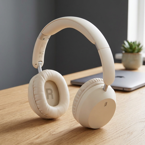 Cuffie Wireless Hoggar Senza Marchio Over-Ear/On-Ear per DJ PS4 con Cancellazione del Rumore ANC ENC in Materiale Plastico Riciclato Pieghevoli - Product Image 2