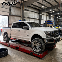 Jantes forgées NJQS personnalisées Super Single Truck 22x12 24x12 24x14 26x14 26x16 26x14 8x170 6x139.7 pour F250 F150 Silverado 1500