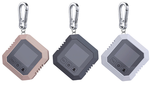 Safewill Mètre de qualité de l'air portable PM2.5 IAQ Poussière CO2 TEMP HUM Capteur NDIR Alarme sonore et lumineuse Affichage LCD intérieur extérieur - Product Image 4