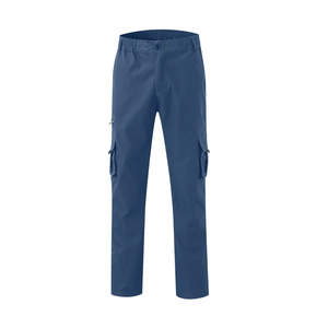 Durable Cotton Blend Men Casual <b>Cargo</b> Pants With Multiple Pockets Adjustable Cuffs And Relaxed Fit For Outdoor <b>Work</b> Everyday Use - Product Image 1