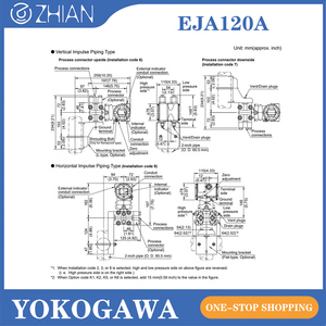 เซ็นเซอร์วัดความแตกต่างโยโกกาว่า รุ่น EJA120A ตัวแปลงสัญญาณแบบดิฟเฟอเรนเชียล - Product Image 4