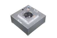 Unidad de filtro de ventilador FFU de purificación de alta eficiencia de acero inoxidable ahorrador de energía de 220W para laboratorios