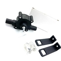 Pompe de transfert de liquide électrique portable mini auto-amorçante pour perceuse, pour huile diesel, eau et autres fluides, outil pour la maison, le jardin et l'extérieur