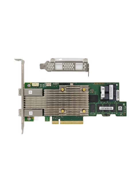 PCIe RAID Controller Broadcom 9480-8i8e 12Gb/s SAS SATA NVMe Tri-Mode Enterprise Server Storage