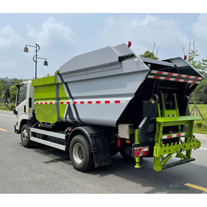 Camión de Basura Autocargable con Cajas Delanteras y Traseras Independientes de 2m³ Delantera y 5m³ Trasera para la Recolección y Transporte de Residuos - Product Image 6