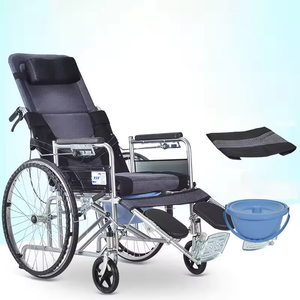 Silla de Ruedas Manual Reclinable para Niños, Silla de Ruedas Manual con Diseño Plegable, Fácil de Llevar y Almacenar - Product Image 2