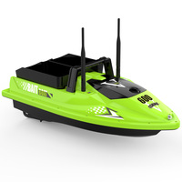 Nouveau bateau à appâts RC haute vitesse V600 500M avec double batterie, 12 heures d'autonomie, grands bacs de 3 kg, pour la pêche à la carpe en filet.