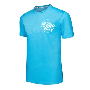 Camiseta Deportiva Casual Personalizada para Hombre, Cómoda, Transpirable, Tejido de Punto, Cuello Redondo, Manga Corta, Corte Holgado, Poliéster/Algodón - Product Image 5