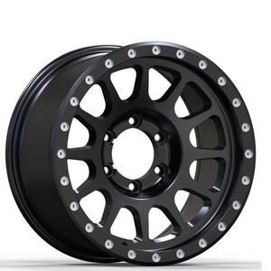 Jantes en alliage pour voiture <span class=keywords><strong>de</strong></span> tourisme 17 <span class=keywords><strong>pouces</strong></span> ET0-12, jantes tout-terrain 6x139.7 6x114.3 SHR - Product Image 3