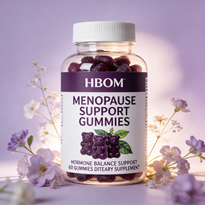 Gomitas Menopausales OEM con Extracto de Pimienta Negra, Fruta y Raíz de <span class=keywords><strong>Cúrcuma</strong></span> para Aliviar los Brotes de Calor y Regular las Hormonas - Product Image 5