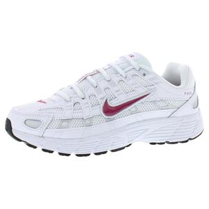 Chaussures décontractées pour garçons P-6000 GS, blanc métallisé platine, confortables pour la marche - Product Image 1