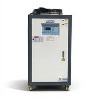 Refroidisseur d'eau à air refroidi sur mesure 10HP 15HP 20HP 25HP 30HP pour le traitement industriel du plastique