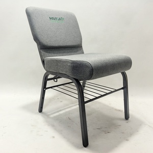 Meubles de <span class=keywords><strong>théâtre</strong></span> rembourrés modernes de haute qualité en gros, empilables, confortables, en métal, sillas para iglesia - Product Image 4