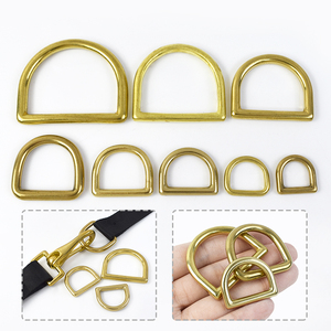 Meetee ap2388 Rắn Brass <span class=keywords><strong>D</strong></span> Vòng Khóa 25Mm Hành Lý Phụ Kiện Phần Cứng Với Chuỗi Tấm Cho Túi Xách Và <span class=keywords><strong>D</strong></span>ây Đeo <span class=keywords><strong>D</strong></span> Hình <span class=keywords><strong>D</strong></span>ạng <span class=keywords><strong>Clasp</strong></span> - Product Image 3