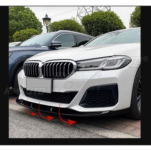 ชุดแต่งสไตล์ M Sport สำหรับ BMW ซีรีส์ 5 รุ่น G30 G31 525i 530i ปี 2021-2023 ชุดแต่งกันชนหน้า สปอยเลอร์ ดิฟฟิวเซอร์ ชิปป์ลิป บอดี้คิท - Product Image 3