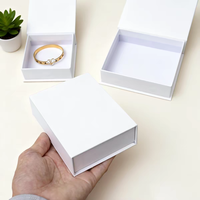 Scatola Pieghevole con Chiusura Magnetica Personalizzata, Confezione Rigida in Carta per Cosmetici e Gioielli, Vendita all'Ingrosso