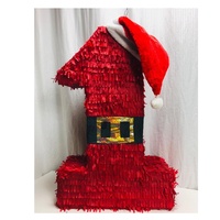 Customized Design Eco-Friendly Paper Candy Cane Sparkler Pinata Factory Wholesale Christmas Decorations Kids Mini Favor