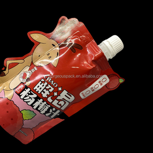 Pochettes personnalisées imprimées réutilisables pour aliments pour bébés, 500 ml, 1 L, portables, étanches, pour gelée, lait, liquides, avec bec verseur, pour usage extérieur - Product Image 4