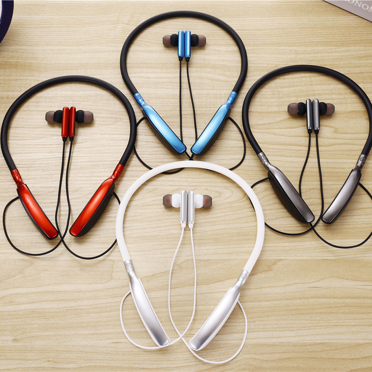 Новое поступление шейным CY-BT090 Беспроводные наушники с микрофоном, стерео гарнитуры поддерживает флеш-карты памяти TF BT 5,0 спортивные наушники с микрофоном