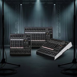 Console di miscelazione professionale <span class=keywords><strong>8</strong></span>/12 canali USB apparecchiature video digitali, sistema audio live DJ ad alta potenza, controller per musica nera - Product Image 6