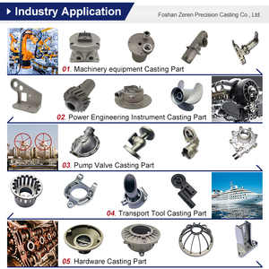 316 thép không gỉ Tủ đông cửa hỗ trợ đầu tư đúc OEM bị mất sáp đúc các bộ phận đúc thép không gỉ - Product Image 2