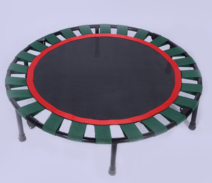 Venta al por mayor de PVC y PP mini trampolín hecho en China, diseño redondo para interiores - Product Image 1