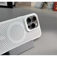 Simple solide PC téléphone coque de protection magnétique housse antichoc dur couverture arrière pour iphone 17 Pro Max téléphone en vente
