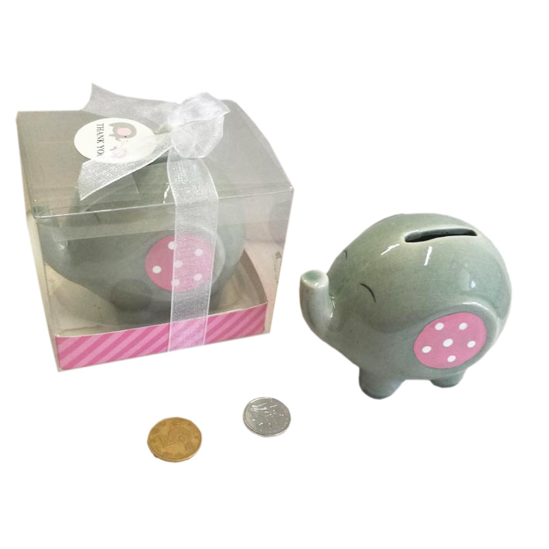 Ywbeyond сувениры для крещения индийские подарки для детского душа керамический маленький арахис слон монетница