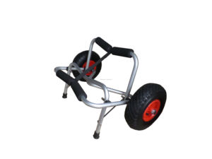 फोल्डिंग एल्यूमीनियम फ्रेम kaya cat pvc ठोस व्हील वाहक कैनो ट्रेलर के लिए pvc हल बाहरी बिक्री के लिए - Product Image 5