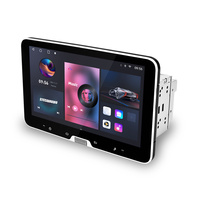 STC yeni tasarım modeli tek Din çift Din 10 inç 4 + 64GB araba Stereo Android Video oynatıcı DSP 4G dönen araba ekran