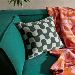 Coussins décoratifs pour canapé et bureau, avec dossier <span class=keywords><strong>de</strong></span> lit, couleur unie et motif rayé, pour la maison et l'usine - Product Image 1