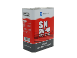 CWORKS TSUSHO MOTOR ACEITE SN 5W-40 4L - Product Image 3