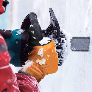 Gants d'hiver imperméables à double revêtement en latex, résistants au vent, pour travaux extérieurs, entreposage frigorifique et déneigement - Product Image 6