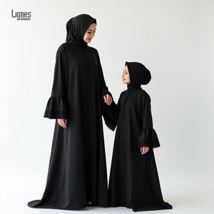Robe caftan ample <span class=keywords><strong>de</strong></span> Dubaï pour femmes musulmanes, abaya à capuche, robe caftan avec hijab, robe <span class=keywords><strong>de</strong></span> <span class=keywords><strong>prière</strong></span> islamique arabe une pièce - Product Image 6