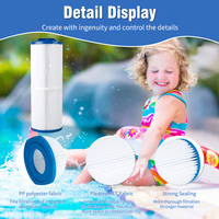 Filtre à cartouche de spa HeeYoo HY4CH-949 PET+PP durable et économique, durée de vie de 6 mois, 50-200, outils et accessoires pour piscine