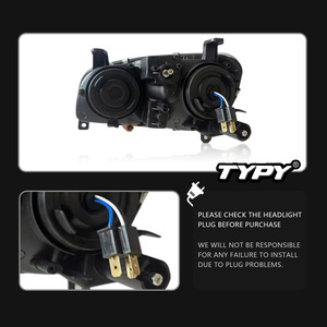 ชุดไฟหน้า TYPY สำหรับ Toyota RAV4 ปี 1998-1999 พร้อมไฟเดย์ไลท์ LED ไฟเลี้ยวแบบไล่ระดับ และไฟหน้าโปรเจคเตอร์ - Product Image 5