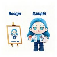 Shengye, fabricant chinois, peluche personnalisée en coton doux, personnage de joueur d'e-sport, jouet en peluche pour les clubs d'e-sport, cadeau promotionnel