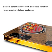 Table de cuisson à induction double à commande tactile 4400W Table de cuisson à induction électrique encastrable 2 brûleurs Cuisinière à induction