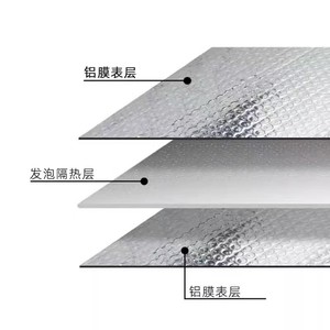 Cubierta para unidad exterior de aire acondicionado, 94x45cm, aislamiento térmico, lámina de aluminio, resistente al calor, a prueba de lluvia y polvo - Product Image 2
